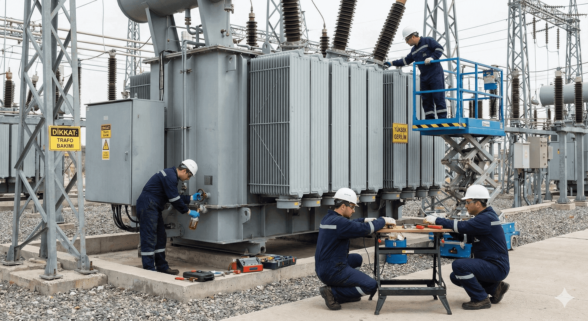 Trafo Bakım Çalışması